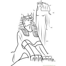着色页: 埃及神话 (众神与女神) #111283 - 免费可打印着色页