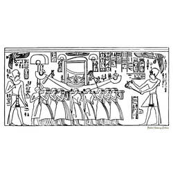 着色页: 埃及神话 (众神与女神) #111367 - 免费可打印着色页