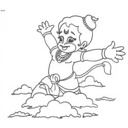 着色页: 印度神话 (众神与女神) #109367 - 免费可打印着色页