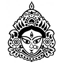 着色页: 印度神话 (众神与女神) #109457 - 免费可打印着色页