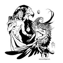 着色页: 北欧神话 (众神与女神) #110584 - 免费可打印着色页