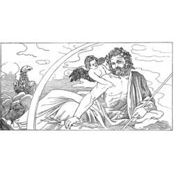 着色页: 罗马神话 (众神与女神) #110177 - 免费可打印着色页