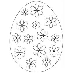 着色页: 复活节彩蛋 (节日和庆典) #176831 - 免费可打印着色页