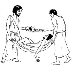 着色页: 耶稣受难日 (节日和庆典) #61015 - 免费可打印着色页