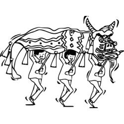 着色页: 新年快乐 (节日和庆典) #60835 - 免费可打印着色页