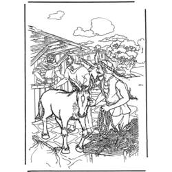 着色页: 棕榈主日 (节日和庆典) #60312 - 免费可打印着色页