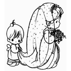 着色页: 婚礼 (节日和庆典) #56014 - 免费可打印着色页