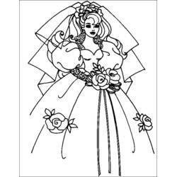 着色页: 婚礼 (节日和庆典) #56022 - 免费可打印着色页