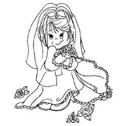 着色页: 婚礼 (节日和庆典) #56042 - 免费可打印着色页