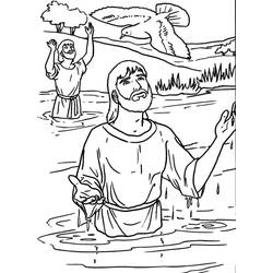 着色页: 洗礼 (假期和特殊场合) #57546 - 免费可打印着色页
