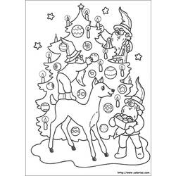 着色页: 圣诞节 (假期和特殊场合) #54752 - 免费可打印着色页