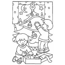 着色页: 圣诞节 (假期和特殊场合) #54865 - 免费可打印着色页
