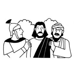 着色页: 耶稣受难日 (假期和特殊场合) #61052 - 免费可打印着色页