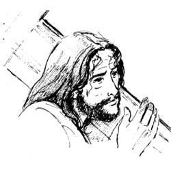 着色页: 耶稣受难日 (假期和特殊场合) #61056 - 免费可打印着色页