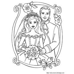 着色页: 婚礼 (假期和特殊场合) #55959 - 免费可打印着色页