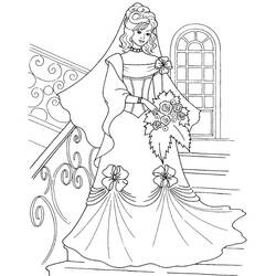 着色页: 婚礼 (假期和特殊场合) #55967 - 免费可打印着色页