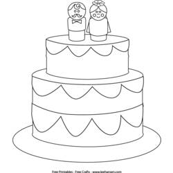 着色页: 婚礼 (假期和特殊场合) #55991 - 免费可打印着色页