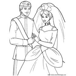 着色页: 婚礼 (假期和特殊场合) #56031 - 免费可打印着色页