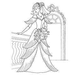 着色页: 婚礼 (假期和特殊场合) #56099 - 免费可打印着色页