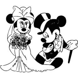 着色页: 婚礼 (假期和特殊场合) #56276 - 免费可打印着色页
