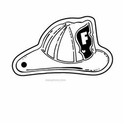 着色页: 消防队员 (行业和专业) #105762 - 免费可打印着色页