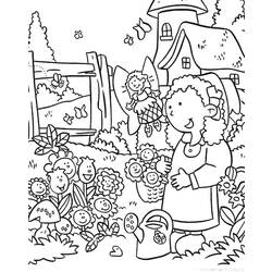 着色页: 园丁 (行业和专业) #98770 - 免费可打印着色页