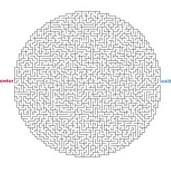着色页: 迷宫 (学习和教育) #126497 - 免费可打印着色页