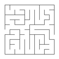 着色页: 迷宫 (学习和教育) #126543 - 免费可打印着色页