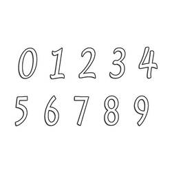 着色页: 数字 (学习和教育) #192709 - 免费可打印着色页