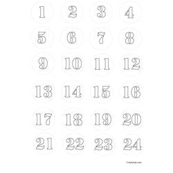 着色页: 数字 (学习和教育) #125140 - 免费可打印着色页