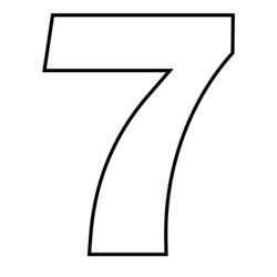 着色页: 数字 (学习和教育) #125284 - 免费可打印着色页