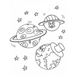 着色页: 行星(太阳系) (学习和教育) #157604 - 免费可打印着色页