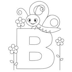 着色页: 字母表 (字母和字母表) #124588 - 免费可打印着色页