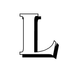 着色页: 字母L (字母和字母表) #194688 - 免费可打印着色页