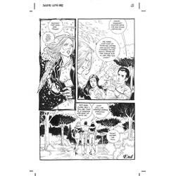 着色页: 吸血鬼猎人巴菲 (电影和电视剧) #152905 - 免费可打印着色页