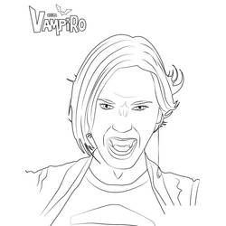 着色页: Chica Vampiro (电影和电视剧) #204479 - 免费可打印着色页