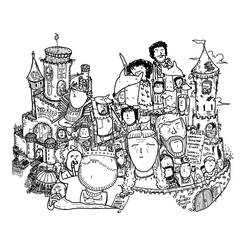 着色页: 权力的游戏 (电影和电视剧) #151929 - 免费可打印着色页