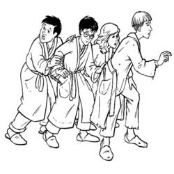 着色页: 哈利波特 (电影和电视剧) #69641 - 免费可打印着色页