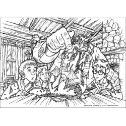 着色页: 哈利波特 (电影和电视剧) #69725 - 免费可打印着色页