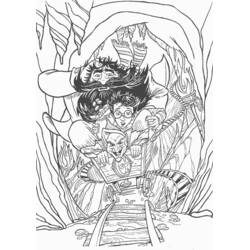 着色页: 哈利波特 (电影和电视剧) #69861 - 免费可打印着色页