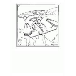 着色页: 星际迷航 (电影和电视剧) #70154 - 免费可打印着色页