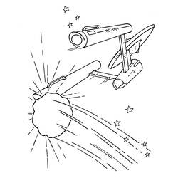 着色页: 星际迷航 (电影和电视剧) #70288 - 免费可打印着色页
