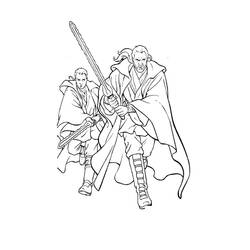 着色页: 星球大战 (电影和电视剧) #70621 - 免费可打印着色页