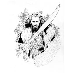 着色页: 霍比特人 (电影和电视剧) #70942 - 免费可打印着色页