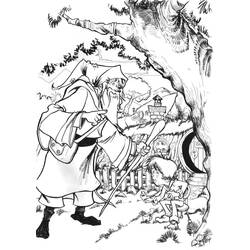 着色页: 霍比特人 (电影和电视剧) #70944 - 免费可打印着色页
