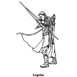 着色页: 霍比特人 (电影和电视剧) #70969 - 免费可打印着色页