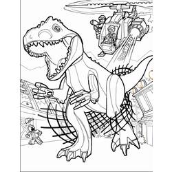 着色页: 侏罗纪公园 (电影) #15882 - 免费可打印着色页