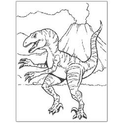 着色页: 侏罗纪公园 (电影) #15904 - 免费可打印着色页