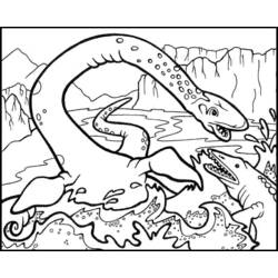 着色页: 侏罗纪公园 (电影) #15996 - 免费可打印着色页
