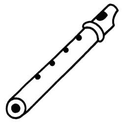 着色页: 乐器 (音乐) #167114 - 免费可打印着色页